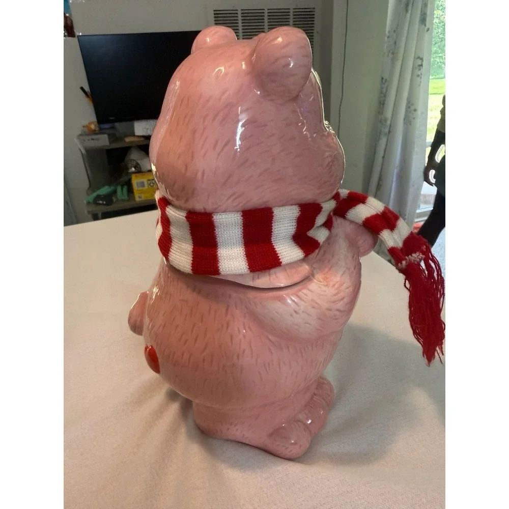Vintage 2004 American Greetings Care Bears Cheer Bear Ceramic Cookie Jar